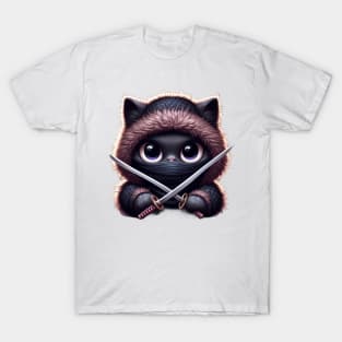 Ninja Cat The Adorable Assassin T-Shirt